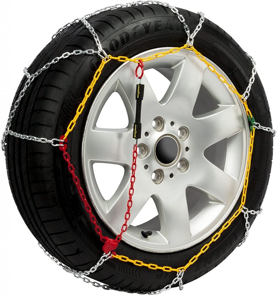 cadena metálica para la nieve